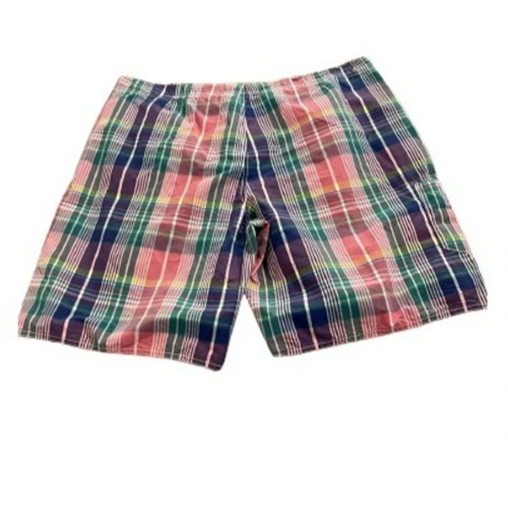 POLO BY‎ RALPH LAUREN BOARD MEN'S SHORTS PLAID SIZE 38